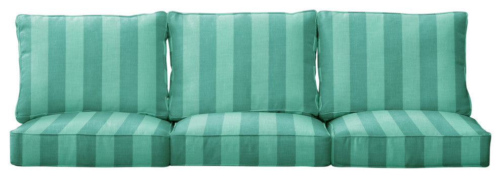 Sorra Home Preview Lagoon Deep Seating Sofa Cushion Set, 25"x25"x5"