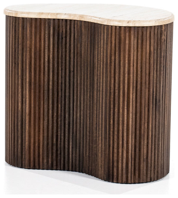 Organic Travertine Coffee Table | Eleonora Mari, Small