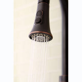 Gourmet Scape Kitchen Faucet Pull-Down Sprayer, Naples Bronze