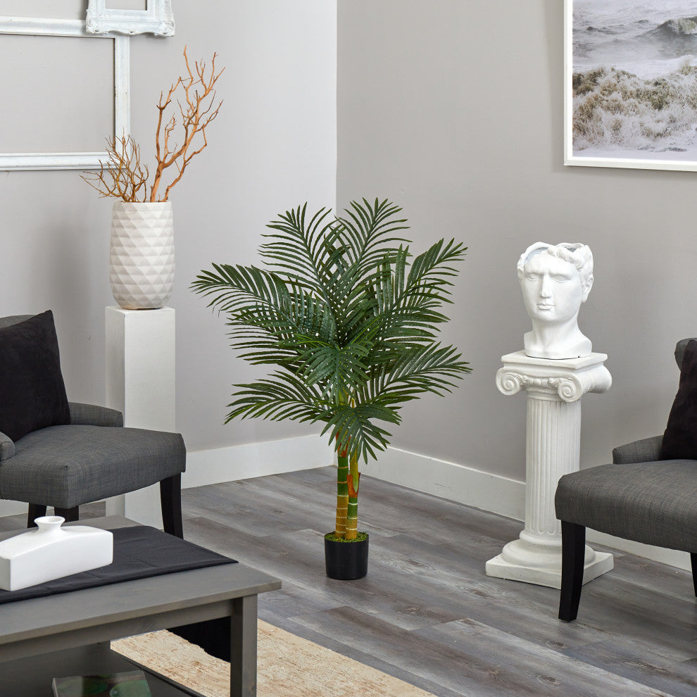 4' Golden Cane Artificial Palm Tree