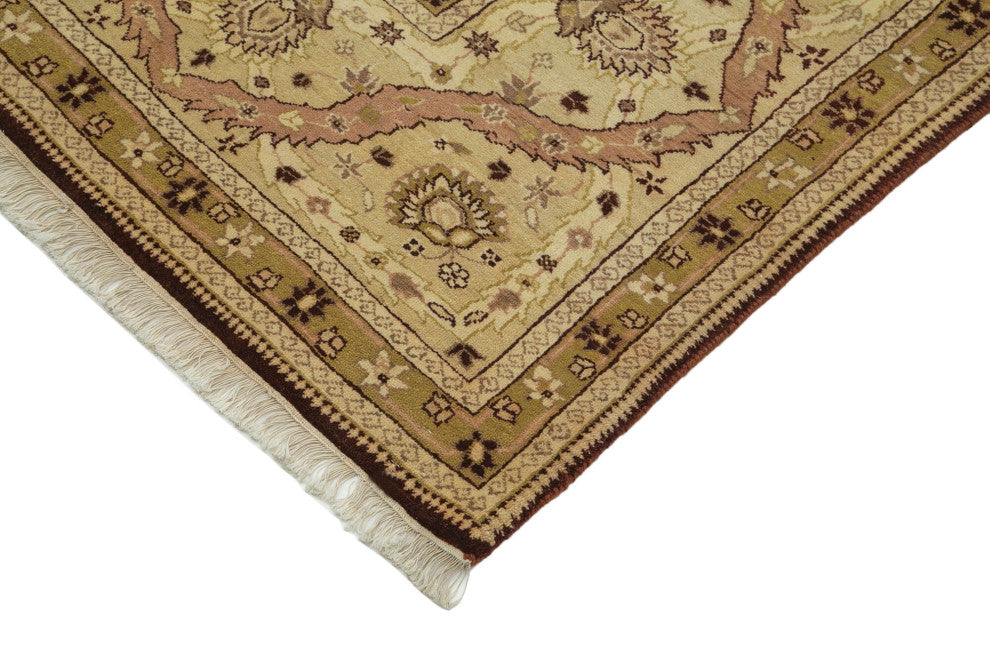 Rug N Carpet - Handwoven Oriental 9' 2" x 12' 2" Wool Oushak Area Rug