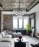 Evan 20" Pendant, Black