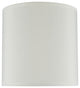 31003 Hardback Drum Shape Spider Lamp Shade, Butter Creme, 8" wide, 8"x8"x8"