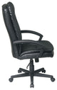 Deluxe High Back Executive Black Bonded Leather Chair