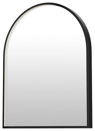 ET2 Lighting Elisse Arch 1-Light 24'x30' Arch LED Mirror, Black