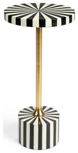 Modern Retro Side Table, Bold Monkey Strike Lucky