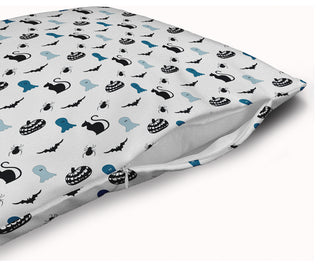 Halloween Critters Accent Pillow With Removable Insert, Unreal Teal, 26"x26"