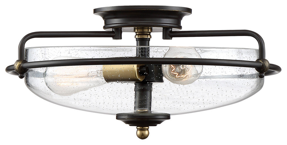 Quoizel Griffin Three Light Flush Mount GFC1617PN