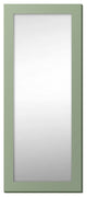 72"x30" Pop of Color Wall/Floor Mirror Art, Sage Green