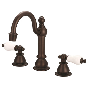 Water Creation Vintage Classic Widespread Lavatory Faucet With Pop-Up Drain