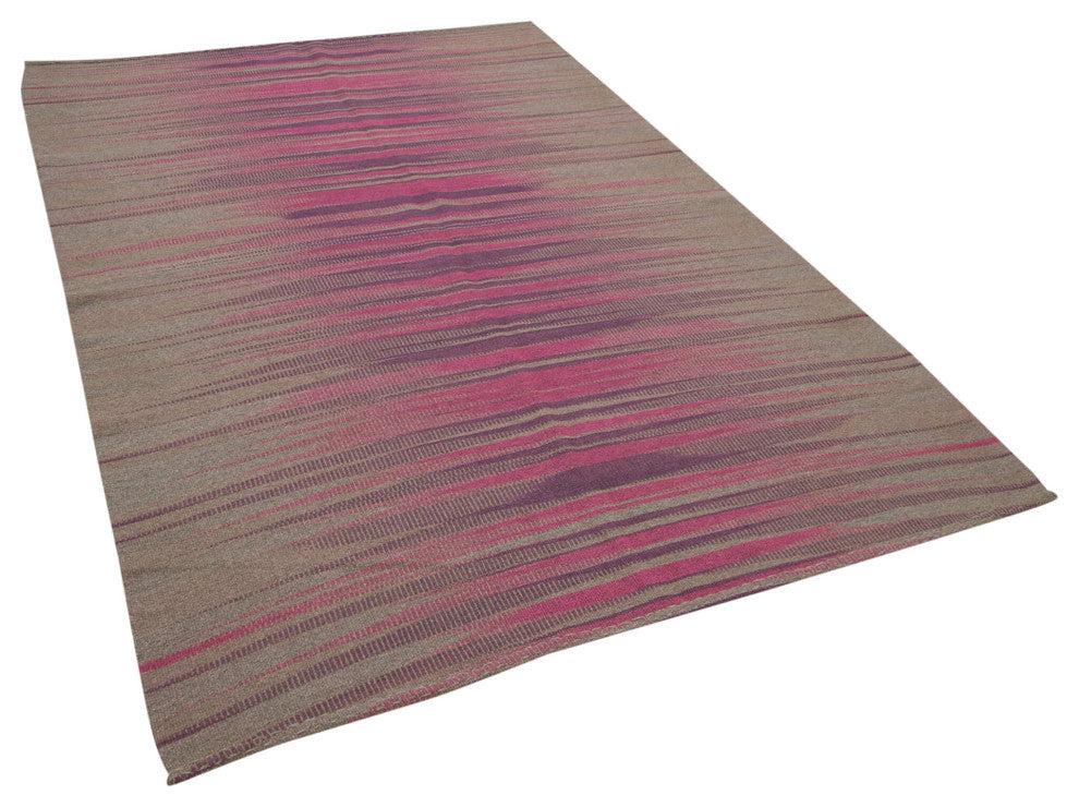 Rug N Carpet - Hand-knotted Oriental 5' 10'' x 8' 4'' Flatweave Wool Kilim Rug