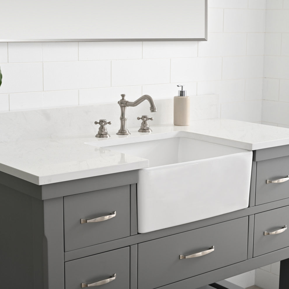 Wesley 48" Bathroom Vanity, Gray