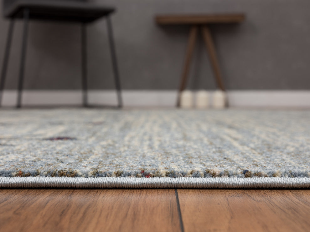 Abani Mesa MES150B Beige Southwest Pattern Area Rug