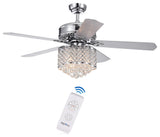 Deidor 52" Ceiling Fan, Remote Controlled