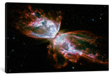 "Butterfly Nebula, Hubble Space Telescope" Wrapped Canvas Print, 26x18x1.5