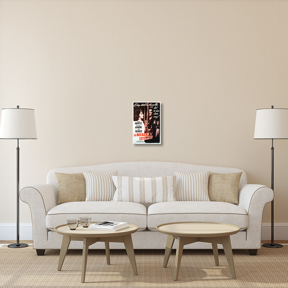 "Wicked City" Stretched Canvas Giclee by Hollywood Photo Archive, 15x22"