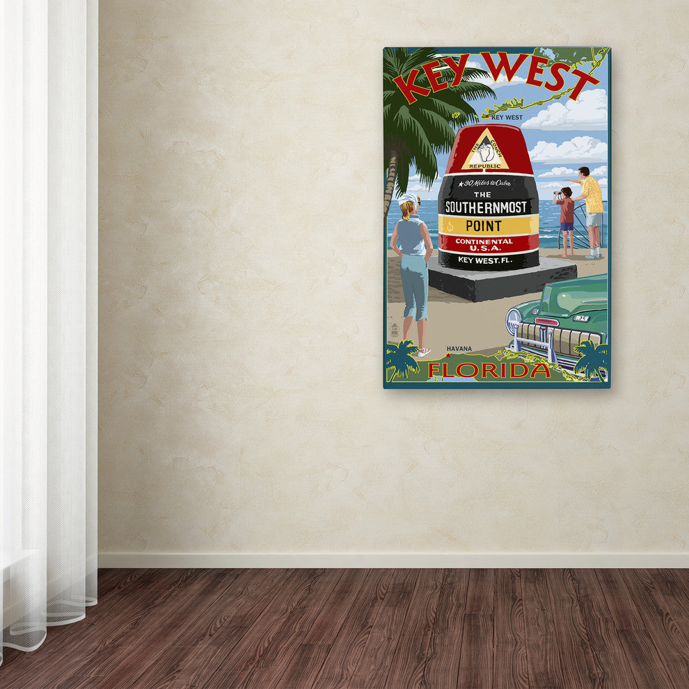 Lantern Press 'Travel 63' Canvas Art, 16" x 24"