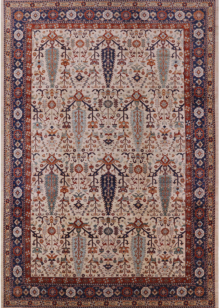 Ahgly Company Indoor Rectangle Mid-Century Modern Area Rugs, 2' x 5'