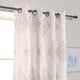 Royal Medallion Linen Blend Blackout Curtain, Beige, 52"x84"