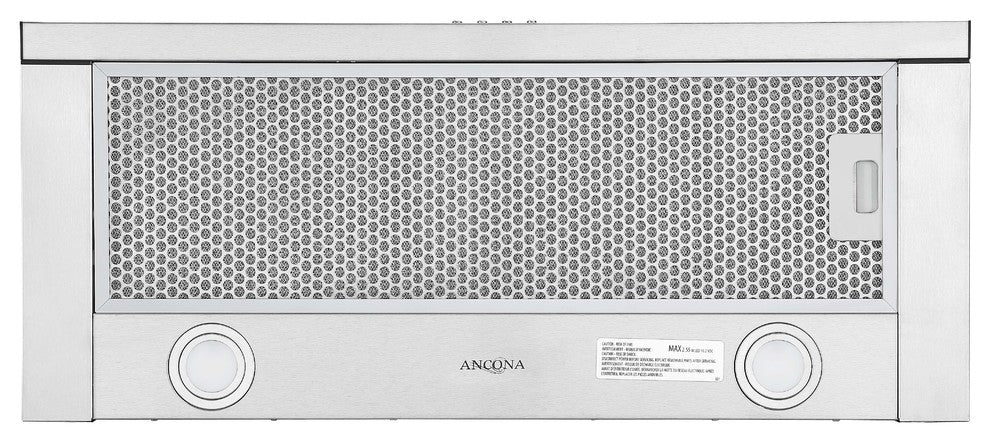 Forte Slide-out Stainless Steel Range Hood, 30"