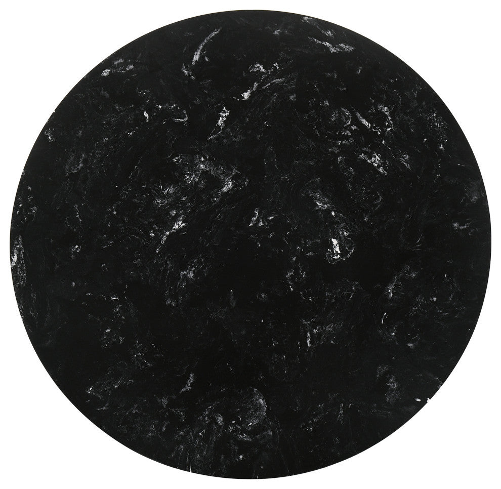 Venus Rowan 5-Piece Dining Set, Black