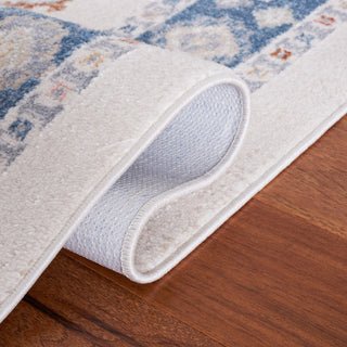 Safavieh Blair Machine-Washable Collection BLR218 Rug, Beige/Blue, 4'x6'