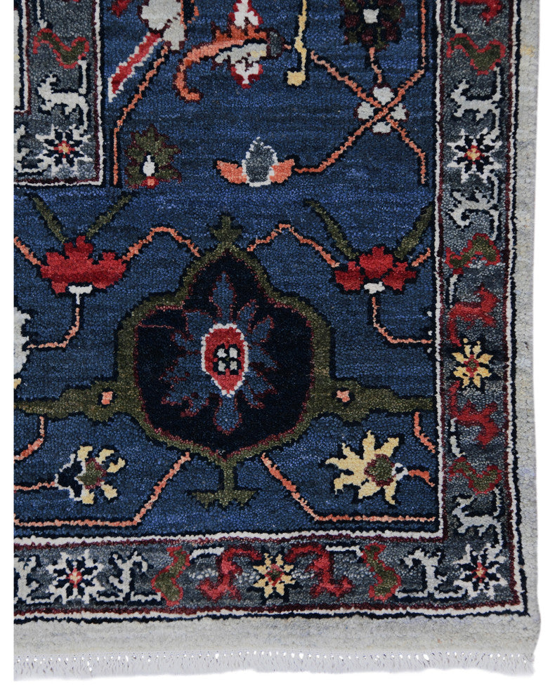 Antiquity Newent Runner, Navy, 2'6" x 10', Persian