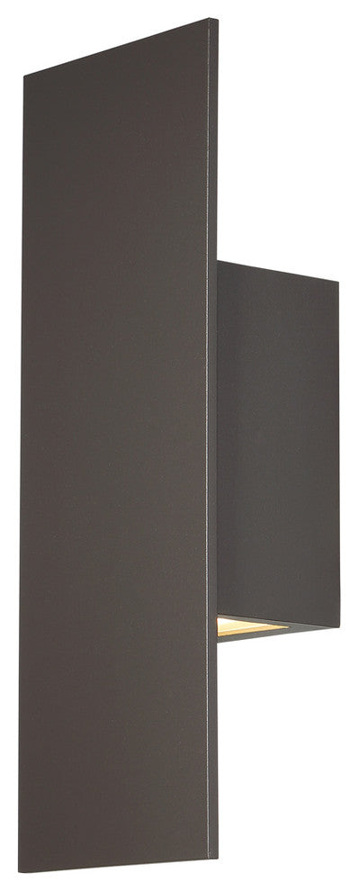WAC Lighting Icon LED Outdoor Wall Light in Bronze
