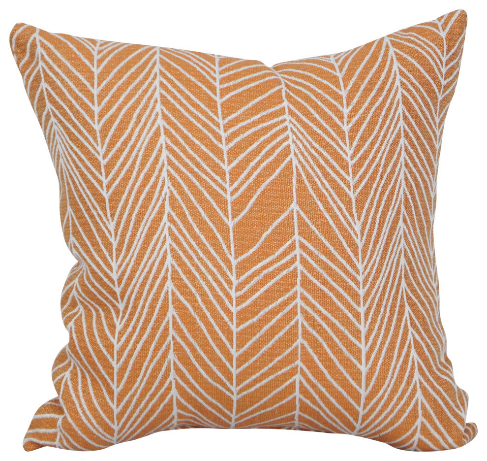 17" Jacquard Throw Pillows With Inserts, Set of 2, Demeter Bitter