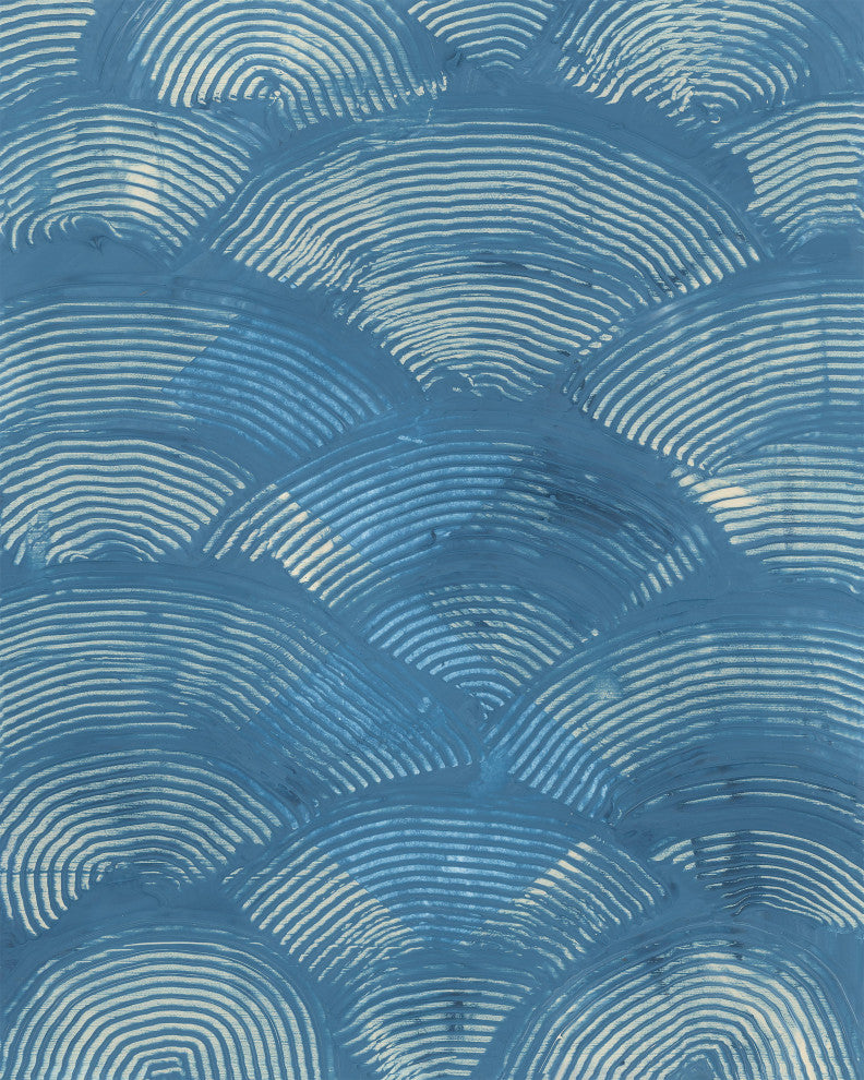 30x38 Mar Azul I, Unframed Artwork