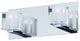 Blocs LED 2-Light Wall Mount