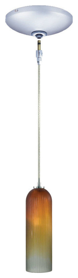 Light Low Voltage Pendant And Canopy Kit, Amber Bronze, Bronze Smoke Gradient Ch