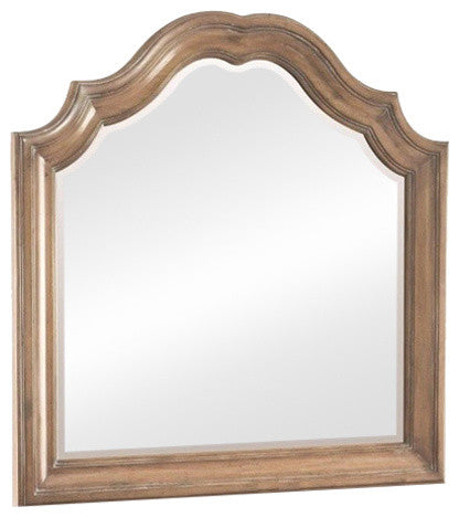 Traditional Dresser Mirror Brown