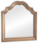 Traditional Dresser Mirror Brown