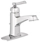 Moen Boardwalk Single-Handle Chrome Bathroom Faucet with Deckplate and Metal