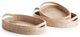 Burma Rattan Oval Serving Trays, Set of 3