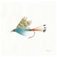 "Gone Fishin V" Digital Paper Print by Elyse DeNeige, 32"x32"