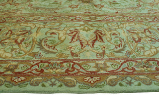 Pak-Persian Chapman Light Green/Rust Rug, 9'0x12'2