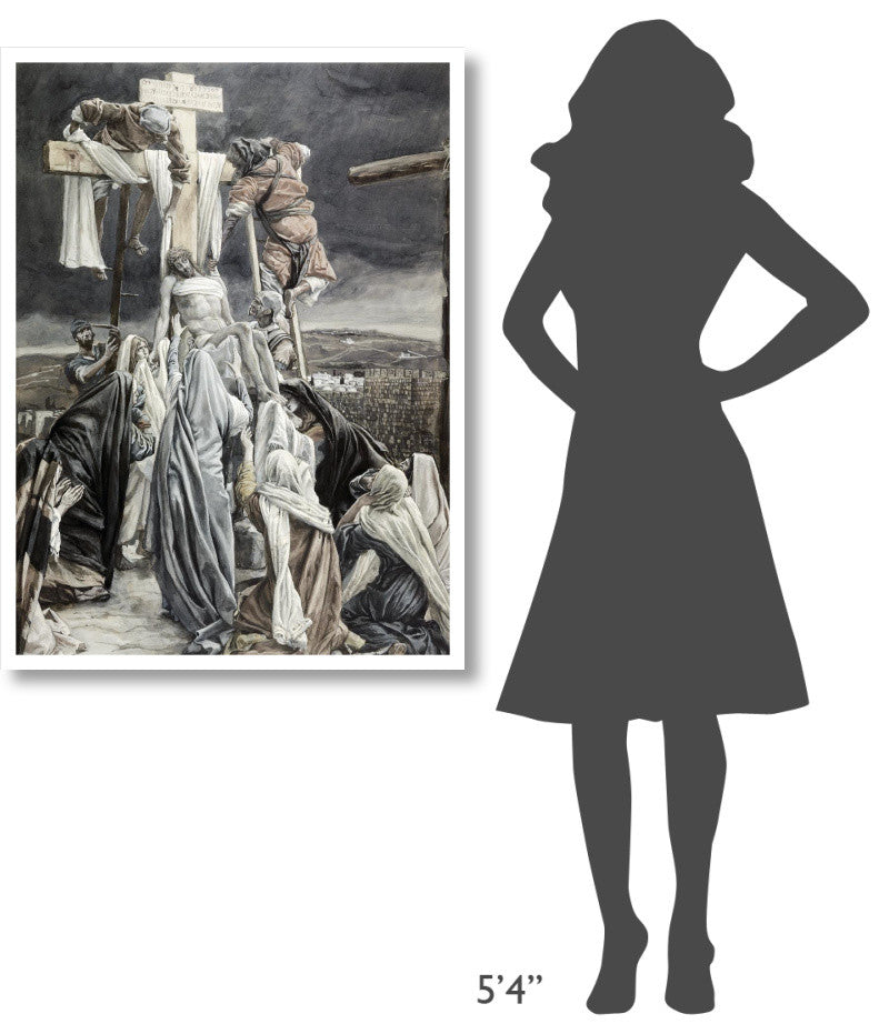 "Descent from the Cross" Digital Paper Print by James Tissot, 31"x42"