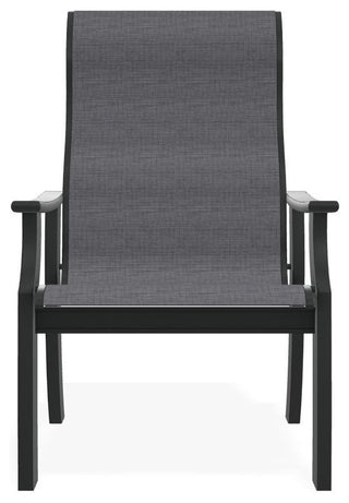 St. Catherine Sling Outdoor Armchair, Augustine Pewter/Graphite