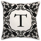 T Monogram 18x18 Indoor / Outdoor Pillow