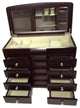 Elegance Jewelry Box 4-Drawer Anti-Tarnish Felt