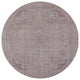 Ahgly Company Indoor Round Mid-Century Modern Area Rugs, 5' Round