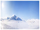 Vacant Winter Land Panorama, Landscape Canvas Art Print, 40"x30"
