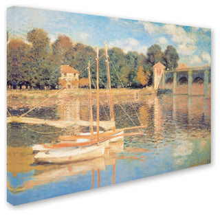 Claude Monet 'Pont Argenteuil' Canvas Art, 32 x 24