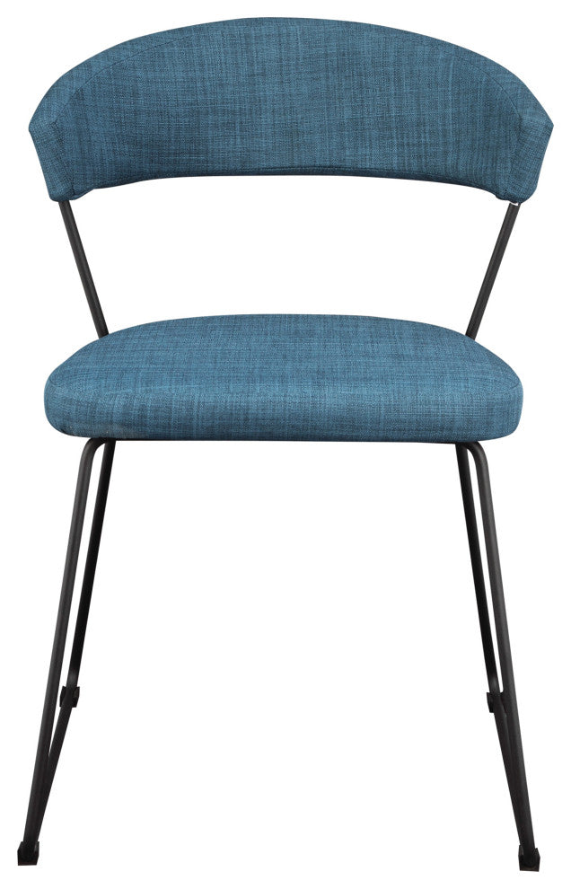 Retro Adria Dining Chair Blue - M2 - Blue