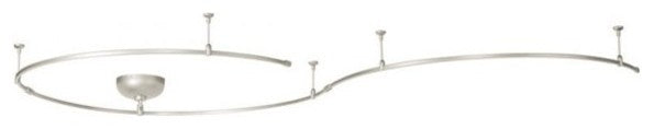 Solorail 8FT Low Voltage Rail, Brushed Nickel