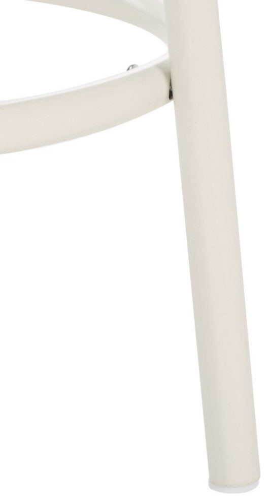 Safavieh Ford Counter Stool, Natural Brown/White