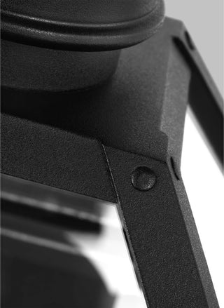 Hyannis Medium Wall Lantern, Textured Black