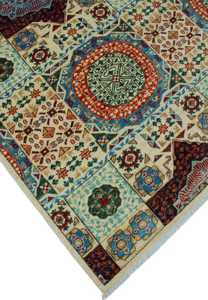 Aria Fine Chobi Irwin Ivory Rug, 9''0x12''2